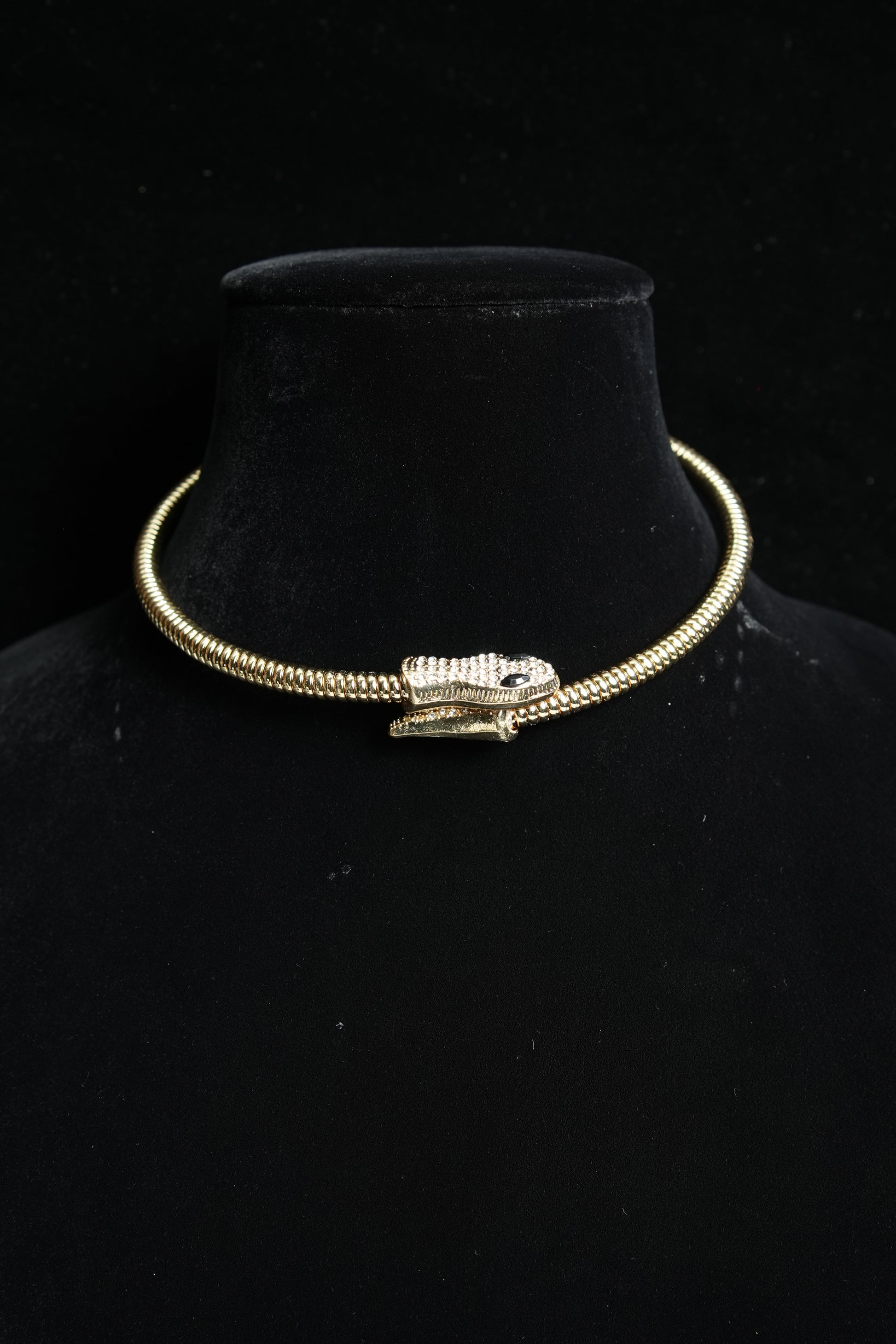 Anti Tarnish Gold Plated long Snake Necklace