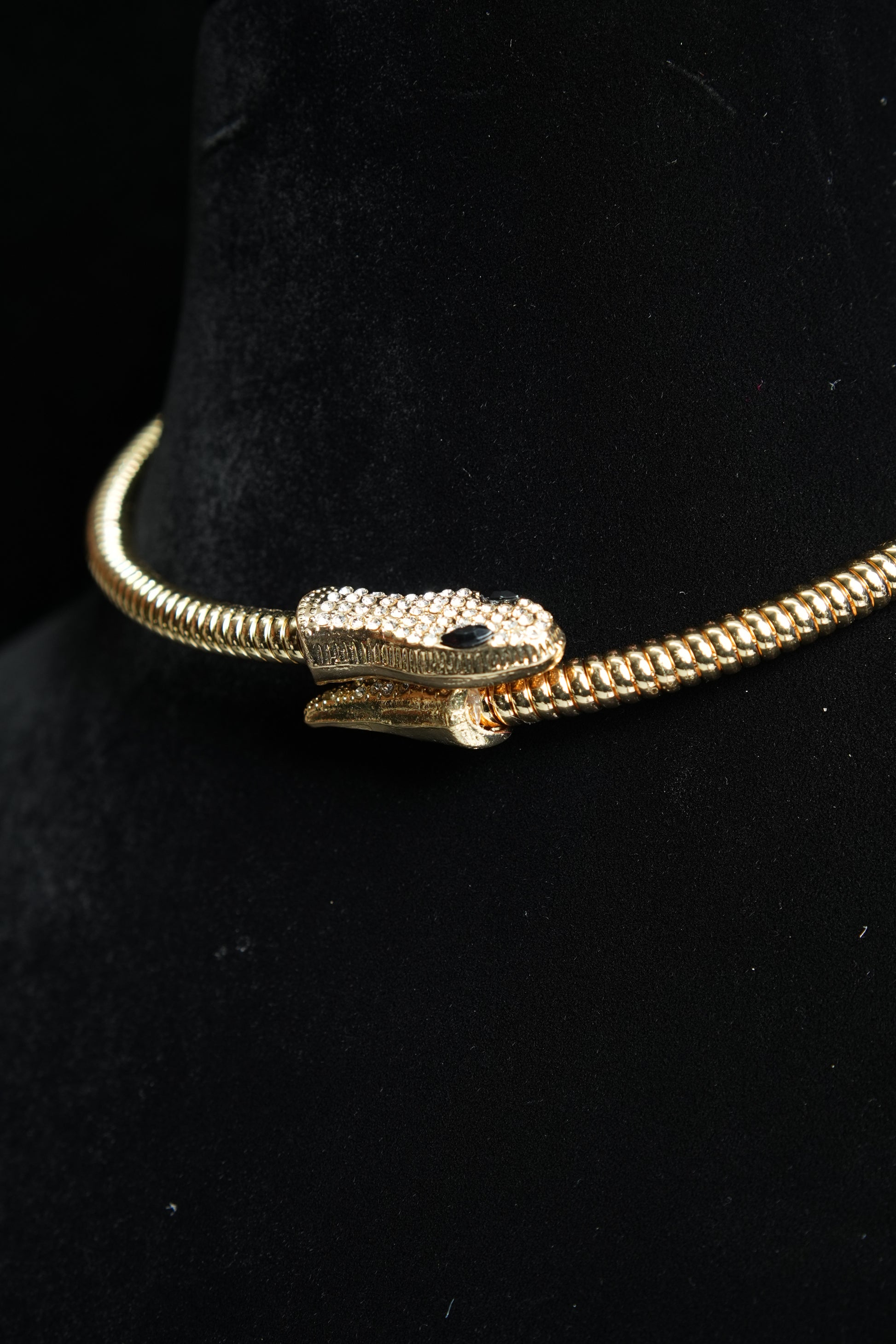 Anti Tarnish Gold Plated long Snake Necklace